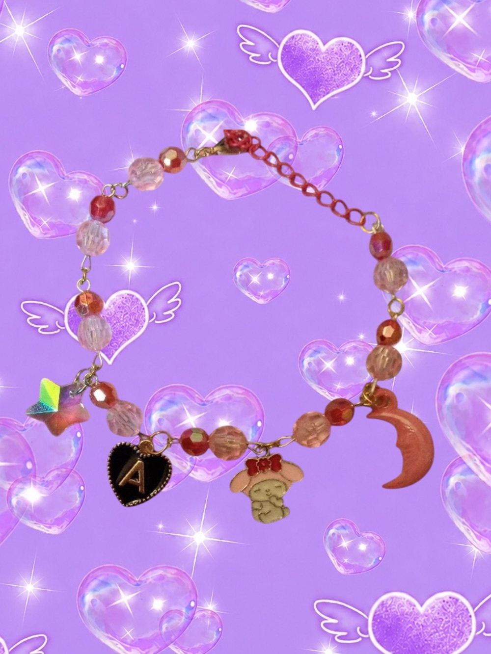 Charming Pink  Bracelet